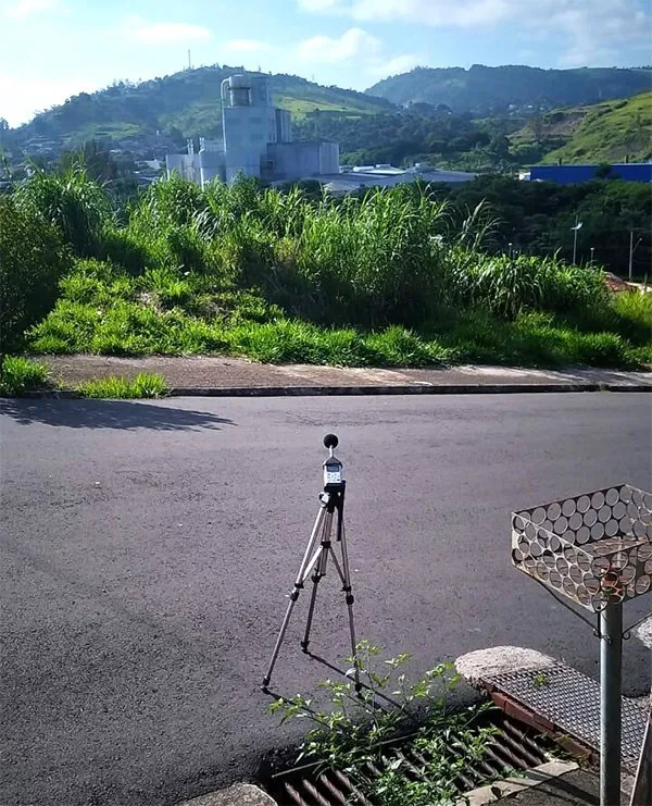 Laudo técnico de ruído ambiental